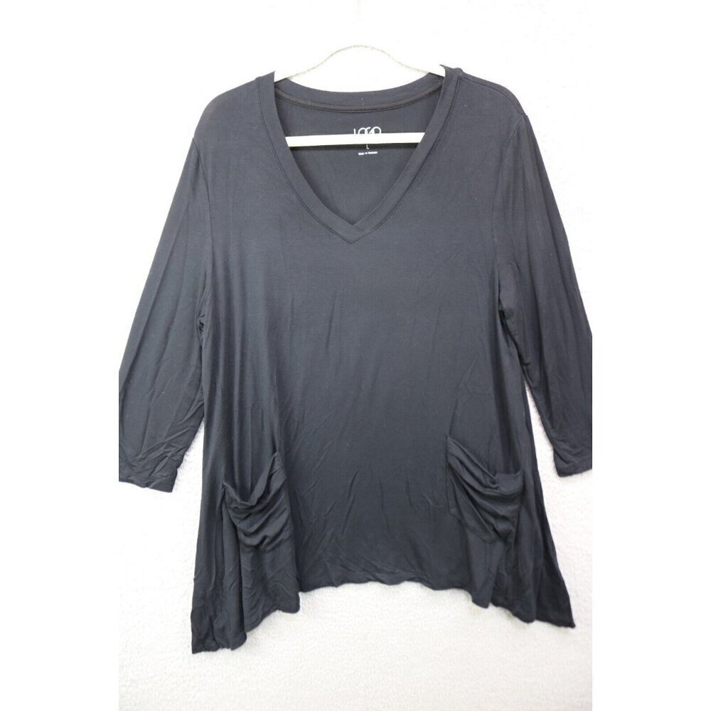 LOGO by Lori Goldstein Long Sleeve Tunic-Size Large-Pockets